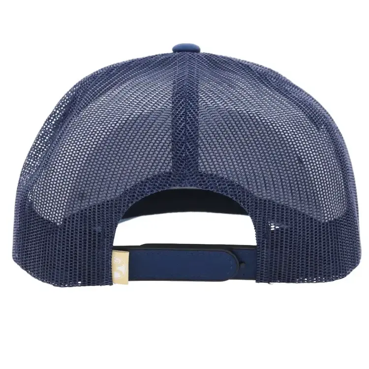 HOOey OG 5 Panel Snapback Navy Tan