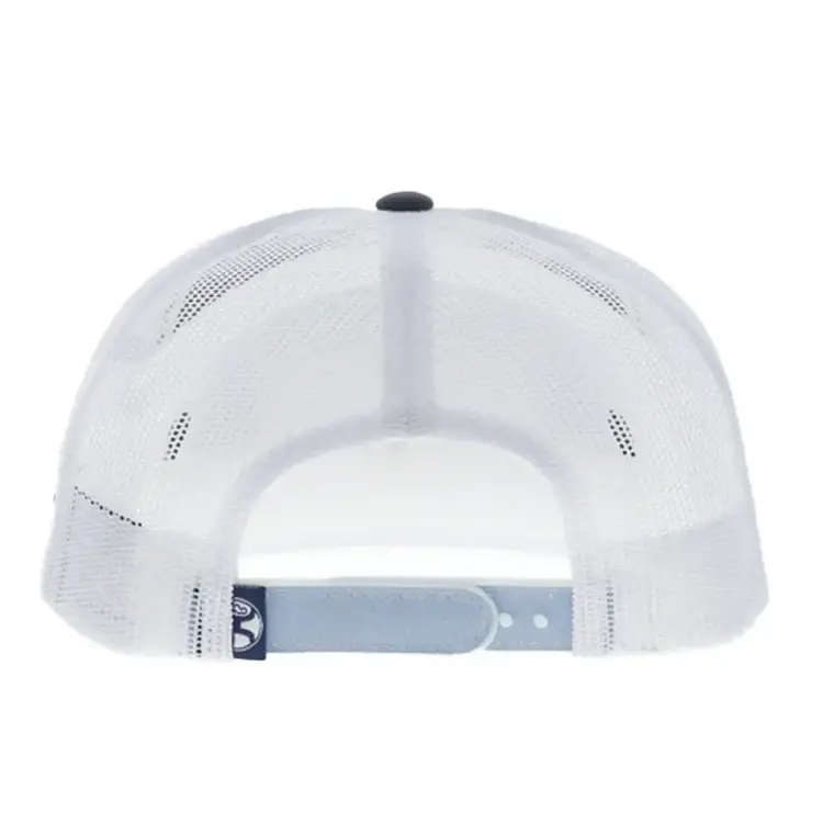 HOOey Cactus Ropes 5 Panel Snapback Blue White