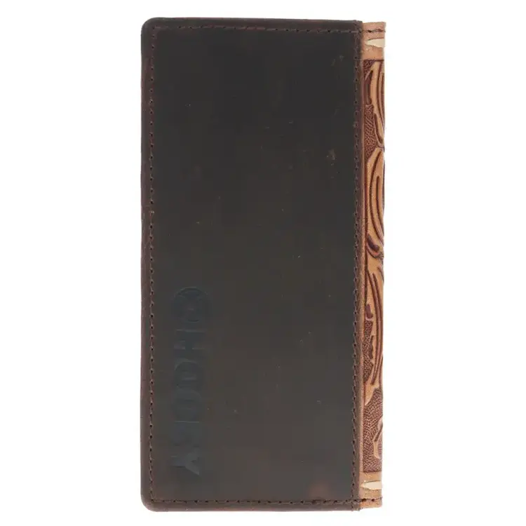 HOOey Tuff Rodeo Wallet Tan Brown Leather
