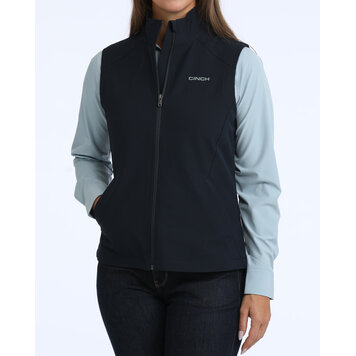 Cinch Zip Up Windproof Vest Navy