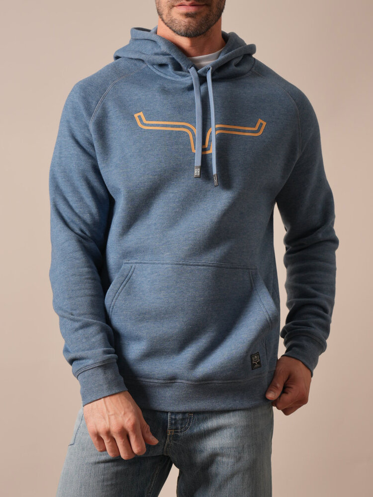 Kimes Ranch Outlier Hoodie Navy Heather