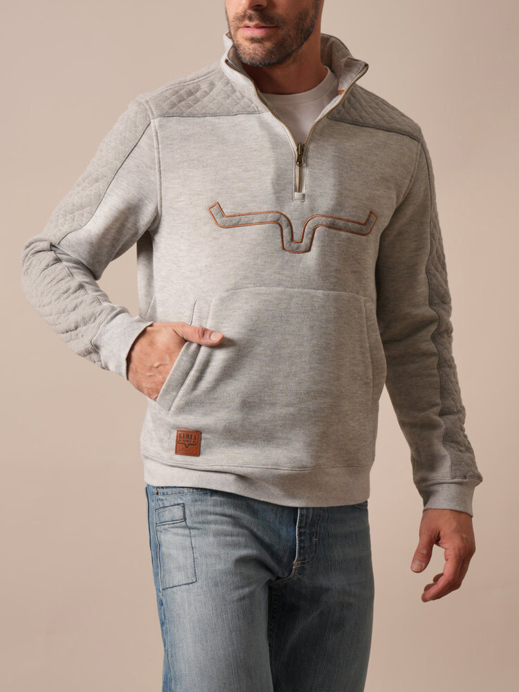 Kimes Ranch Canfield Hoodie Grey Heather