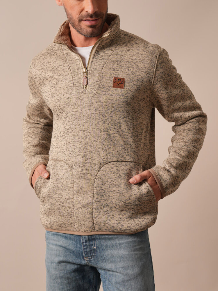 Kimes Ranch Fontana Quarter Zip Natural