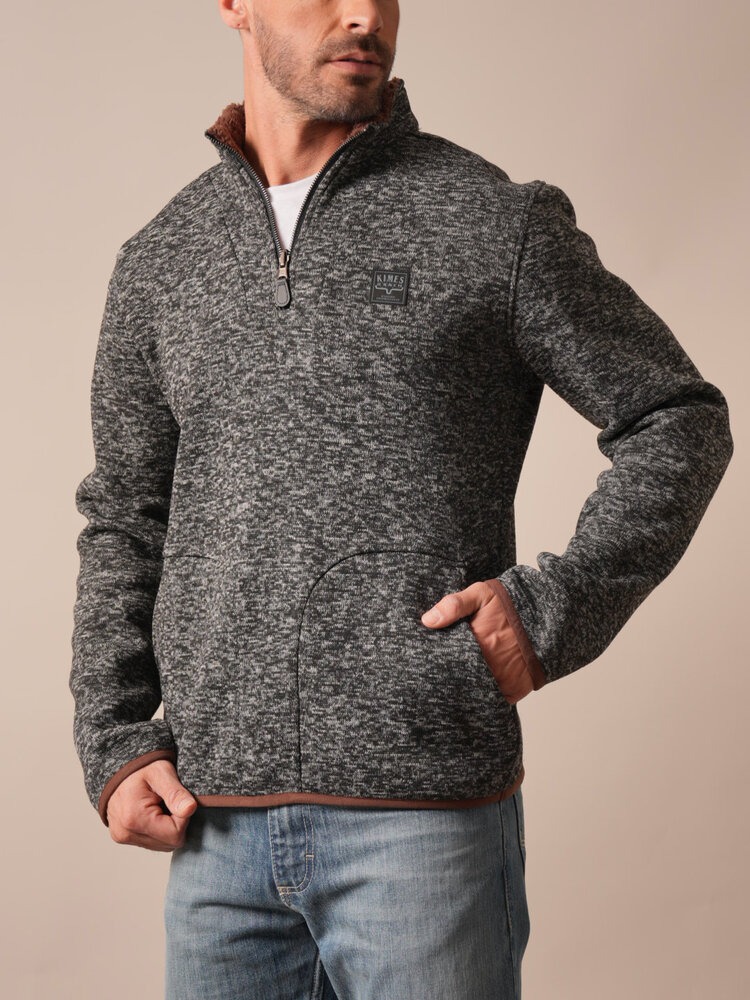 Kimes Ranch Fontana Quarter Zip Black