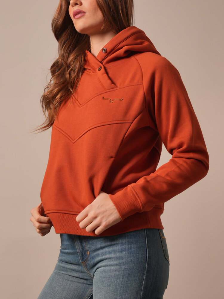 Kimes Ranch Ella Sweatshirt Burnt Red