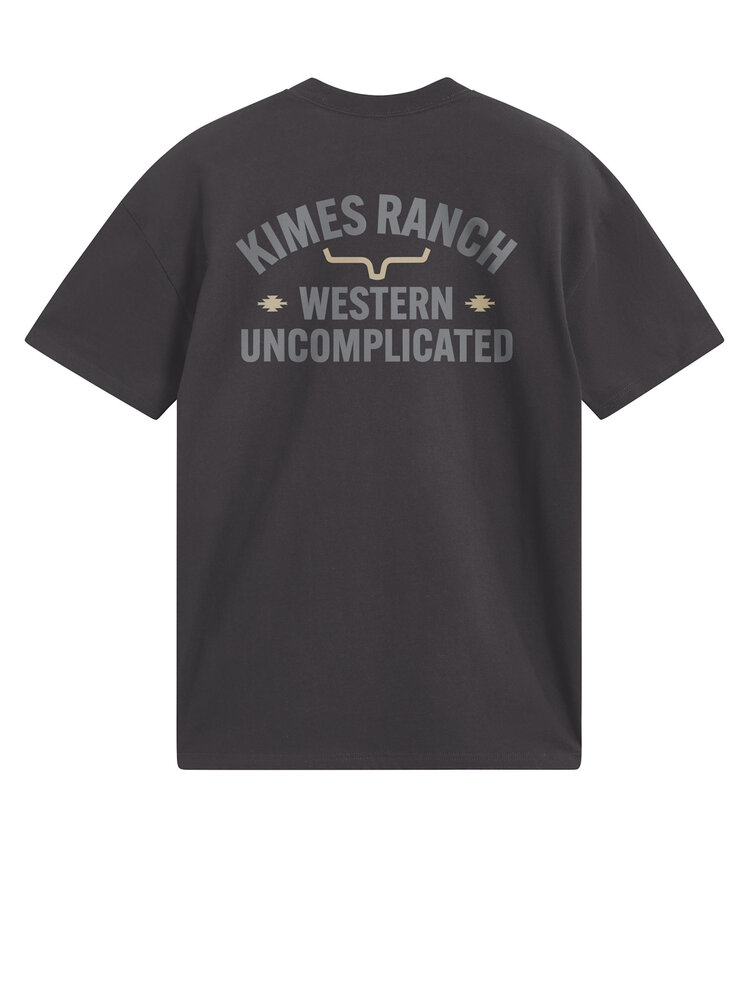 Kimes Ranch Cavell Tee Graphite Black