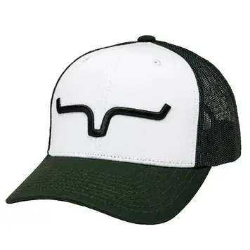 Kimes Ranch Weekly Trucker Cap White Forest