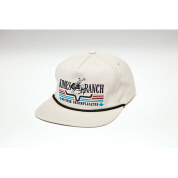 Kimes Ranch Asidero Cap Natural Black Rope