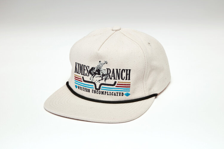 Kimes Ranch Asidero Cap Natural Black Rope