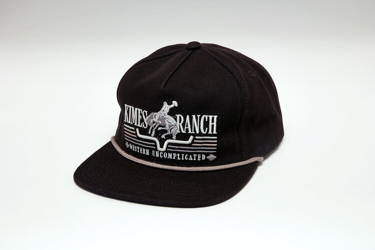 Kimes Ranch Asidero Cap Black Taupe Rope