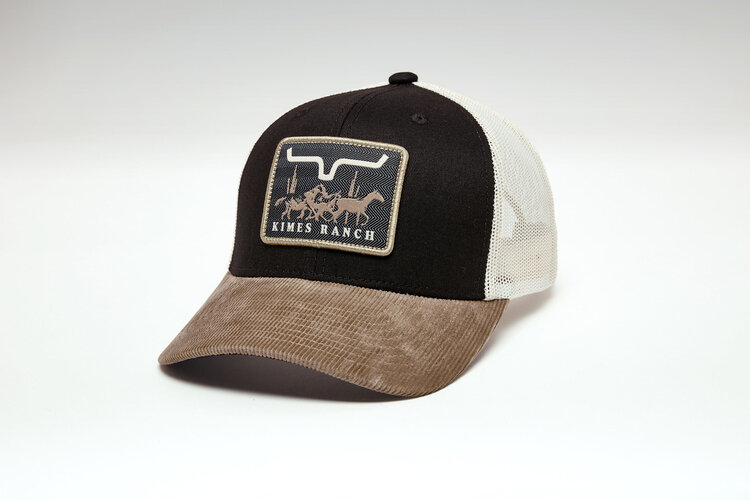 Kimes Ranch Roseben Cap Tan Corduroy Black