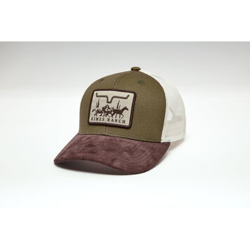 Kimes Ranch Roseben Cap Brown Corduroy Olive