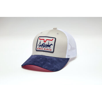 Kimes Ranch Roseben Cap Navy Corduroy Stone