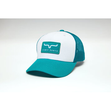 Kimes Ranch Dually Cap Teal White