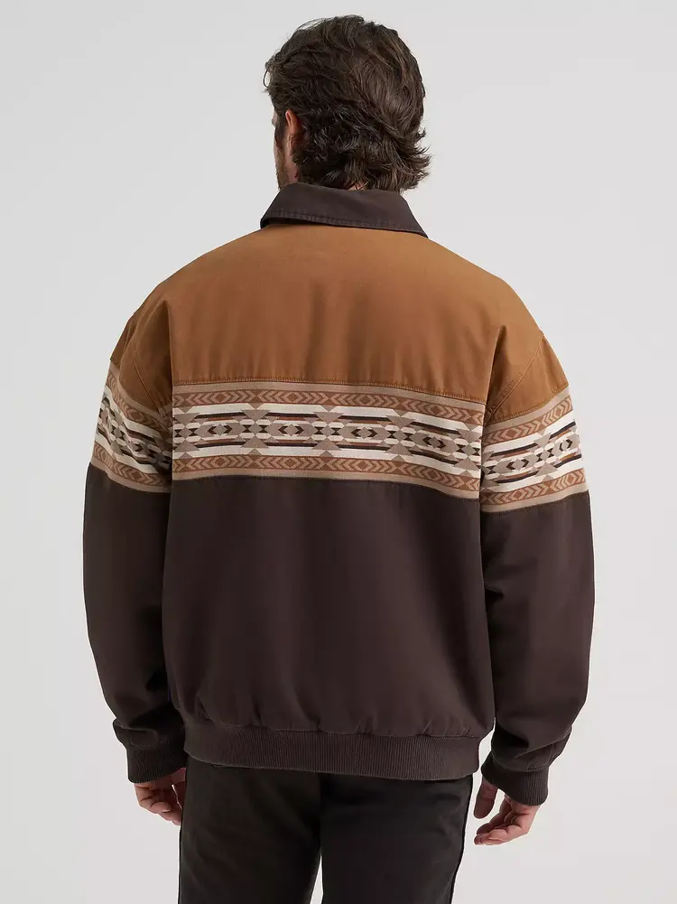 Wrangler Checotah Bomber Jacket Chocolate Torte