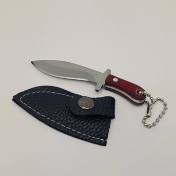 Mini Knife with Protective Sleeve and Keychain - Style B