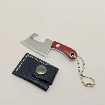 Mini Knife with Protective Sleeve and Keychain - Style I