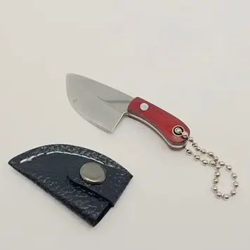 Mini Knife with Protective Sleeve and Keychain - Style G