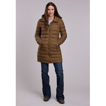 Roper Down Filled Coat Tan