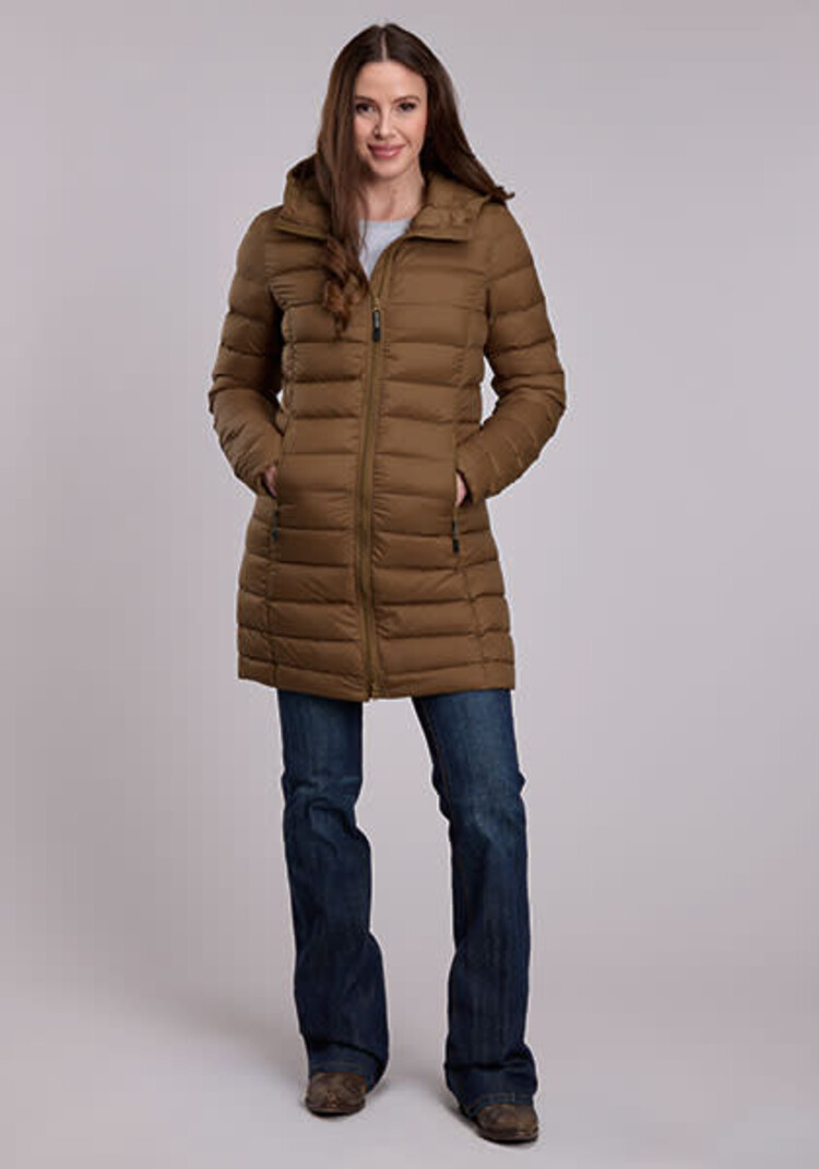 Roper Down Filled Coat Tan