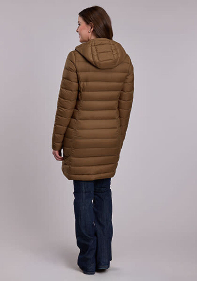 Roper Down Filled Coat Tan