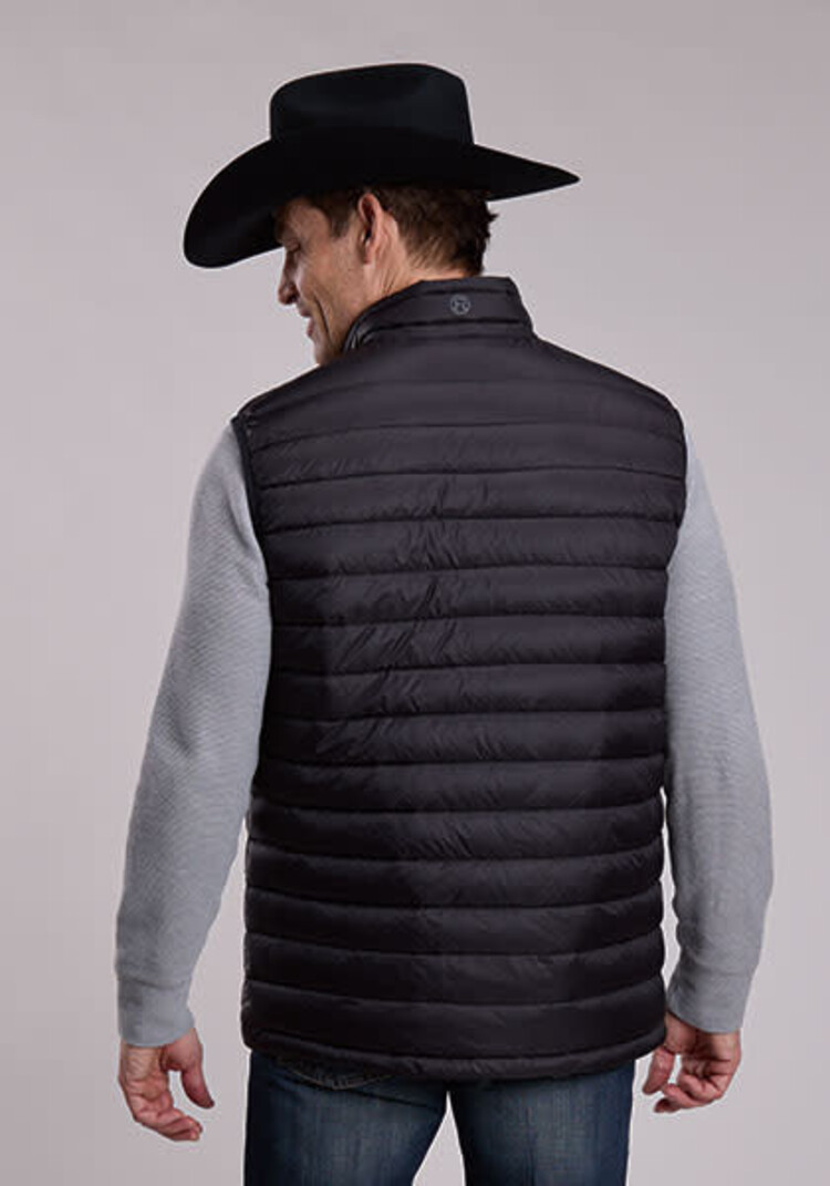 Roper Down Filled Vest Black