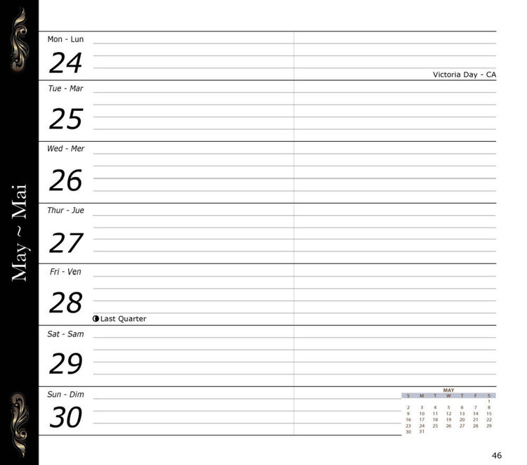 Kim Taylor Photography 2027 On The Trail Day Planner
