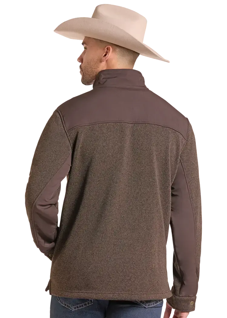 Panhandle Western Wear Ashwood Melange Jacket Brown