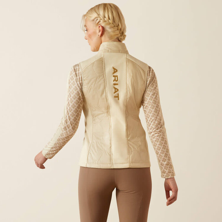 Ariat Fusion Insulated Vest Almond Milk