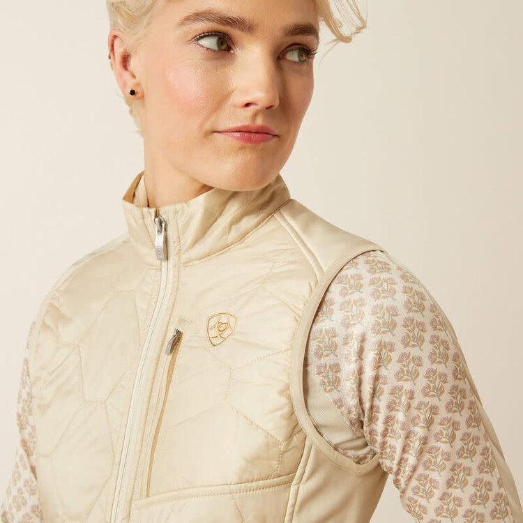 Ariat Fusion Insulated Vest Almond Milk