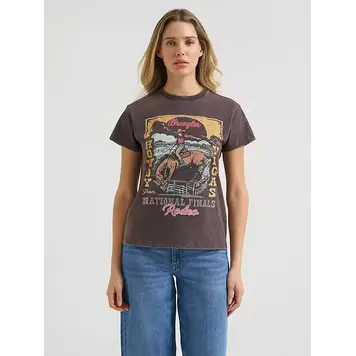 Wrangler Howdy Vegas Retro Tee Phantom