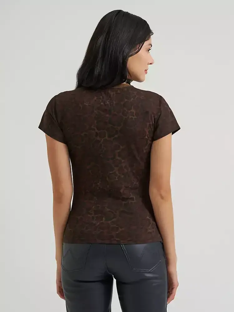 Wrangler Lainey Wilson Rodeo Nights Tee Leopard