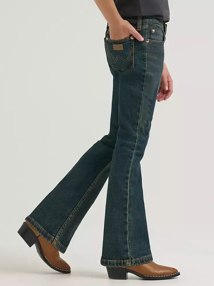 Wrangler Youth Lainey Wilson Lasered Boot Huggers Sandrider