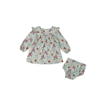 Wrangler Infant Toddler Highland Dress Blue