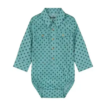 Wrangler Infant Blue Diamond Bodysuit