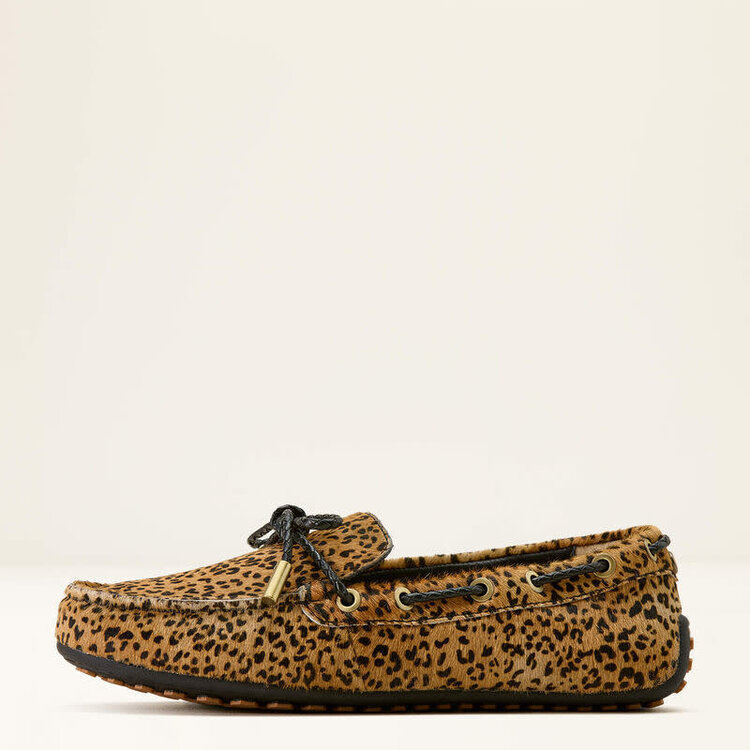 Ariat Margot Driving Moc Cheetah Hair On