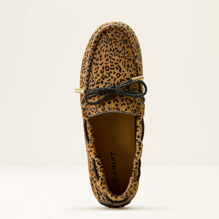 Ariat Margot Driving Moc Cheetah Hair On