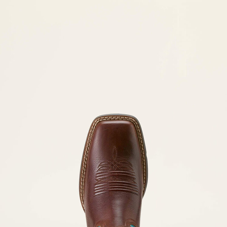 Ariat Round Up Filly Oiled Teak Loyal Blue