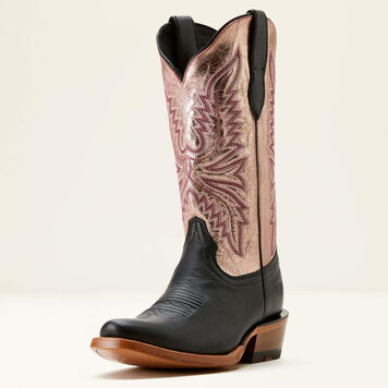 Ariat Futurity Flash Midnight Black Rose Gold Shine