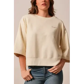 Kimes Ranch Addy Short Sleeve Crew Natural