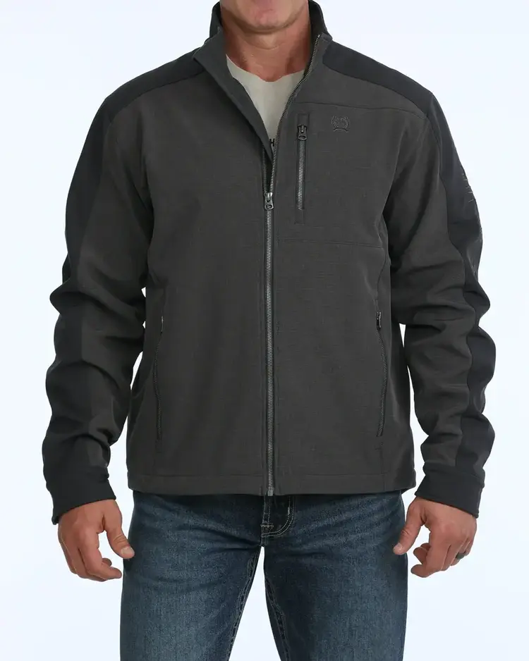 Cinch Bonded Jacket Brown Block