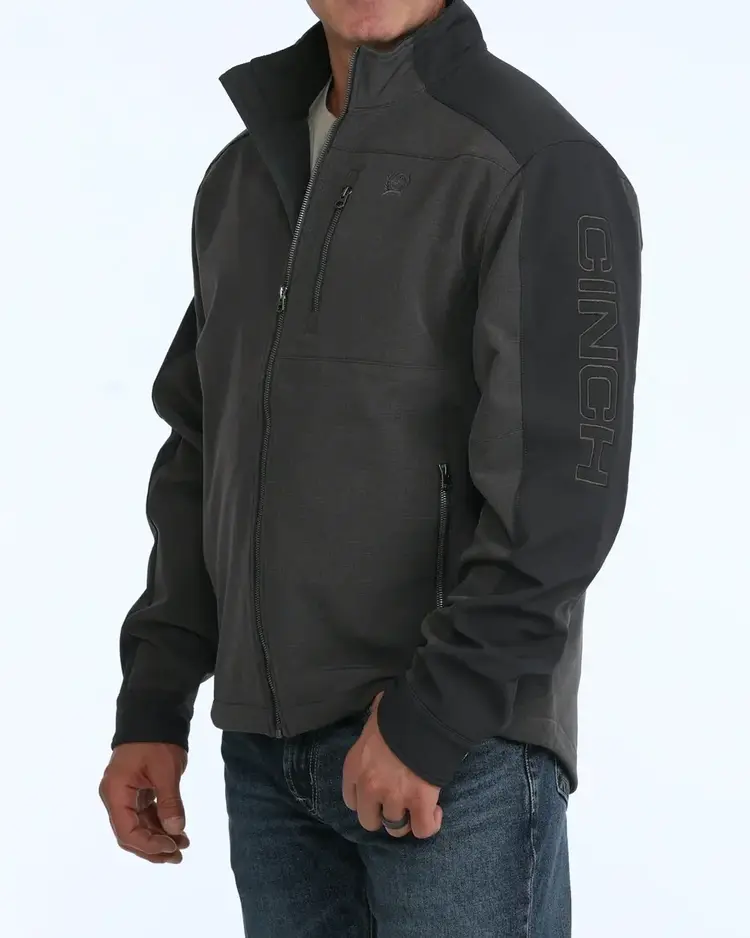 Cinch Bonded Jacket Brown Block