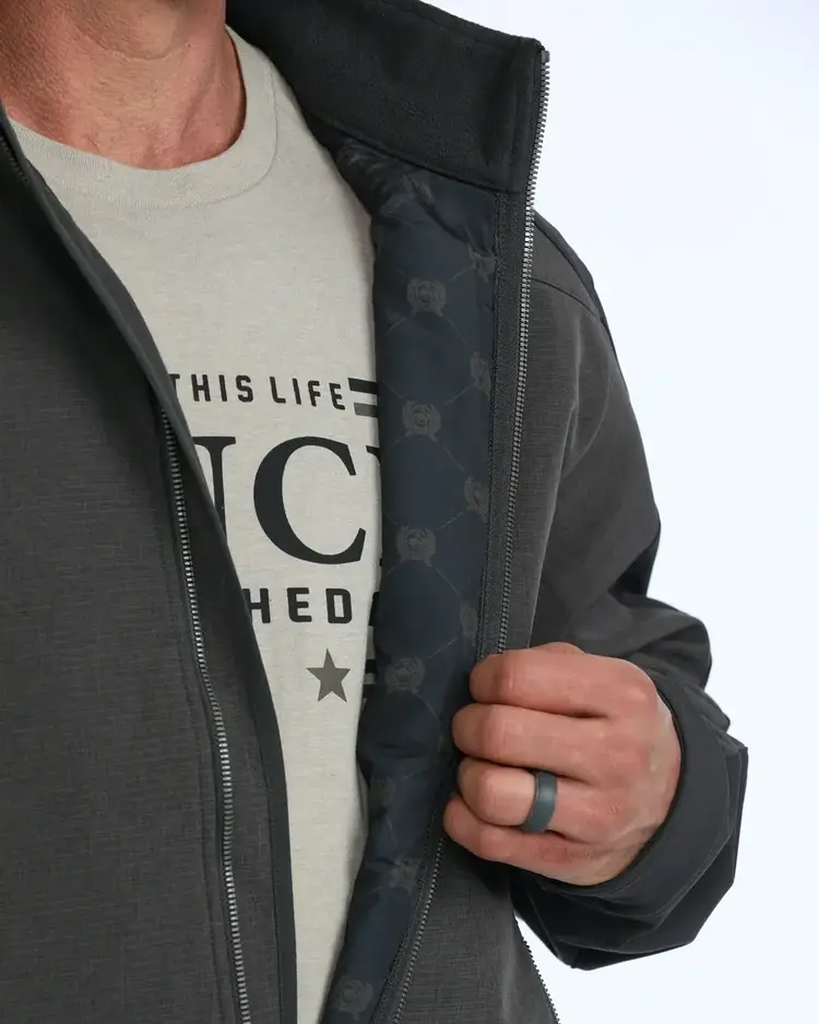 Cinch Bonded Jacket Brown Block