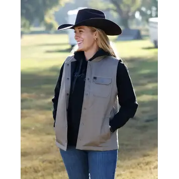 Cinch Barn Vest Stone