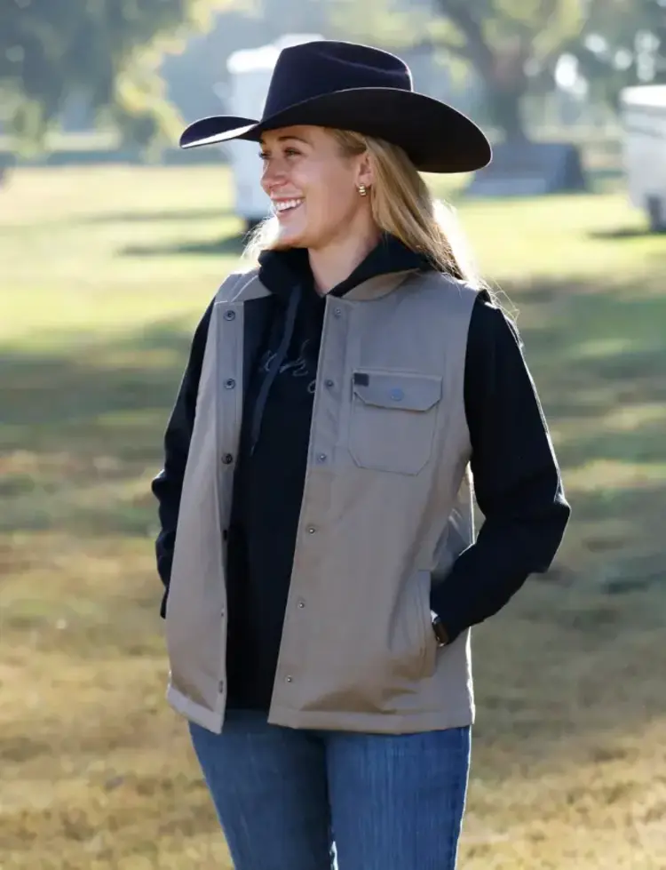 Cinch Barn Vest Stone