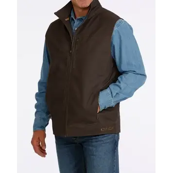 Cinch Canvas Vest Brown