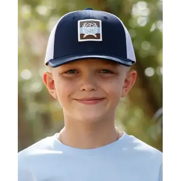 Cinch Youth Trucker Cap Navy Blue