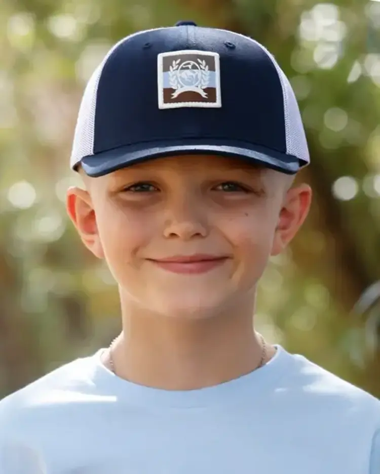 Cinch Youth Trucker Cap Navy Blue