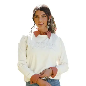 Cinch Rodeo Sweatshirt Cream