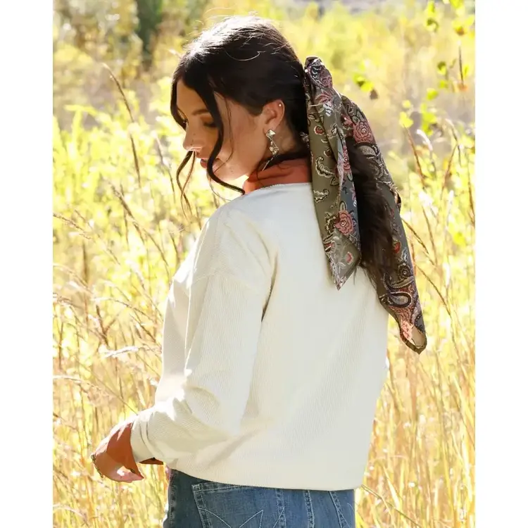 Cinch Rodeo Sweatshirt Cream